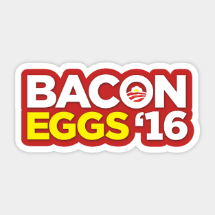 Bacon Eggs 2016 Sticker